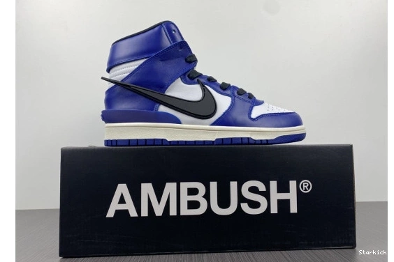 Nike CU7544-400 AMBUSH High Deep Dunk Royal 0219